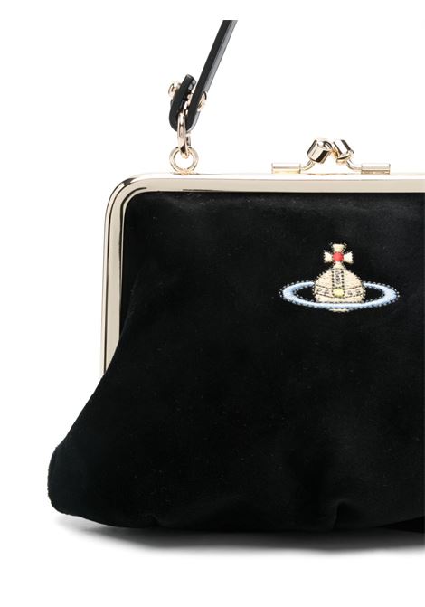 granny frame purse woman black VIVIENNE WESTWOOD | 4B01000BW-W00ZLN401
